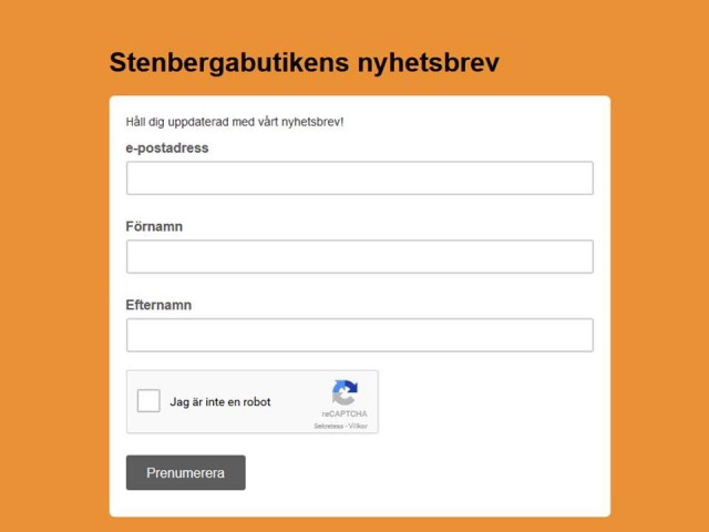 Nyhetsbrev!