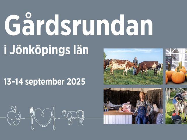 I år är vi med i Gårdsrundan – tillsammans med Ebbas bod
